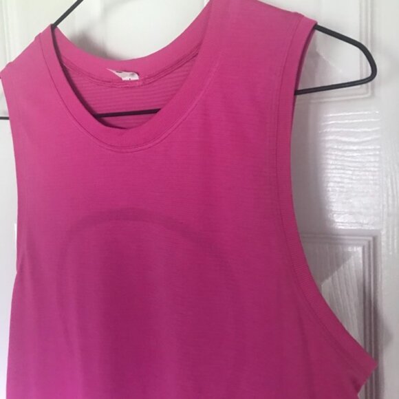 Lululemon Swiftly Breathe Muscle Tank Pink Lychee - Picture 11 of 13